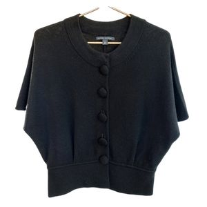 Banana Republic Cardigan 100% Wool Dolman Sleeve Large Button Front